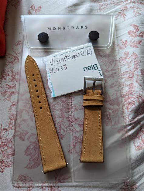 monstraps leather straps.